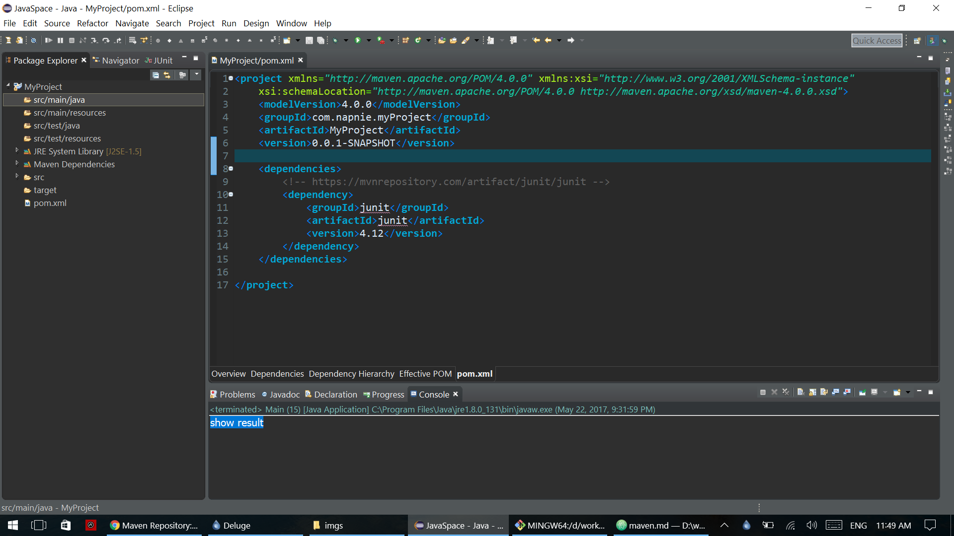 add JUnit